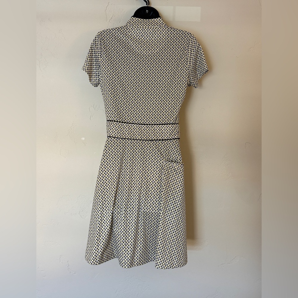 NWT Greg Norman Women's Florence Cap Sleeve Faux Wrap Dress Size Small - Picture 8 of 14